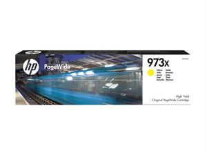 Blekk HP F6T83AE 973X XL PW gul til HP Pagewide printer (MFP 477) 